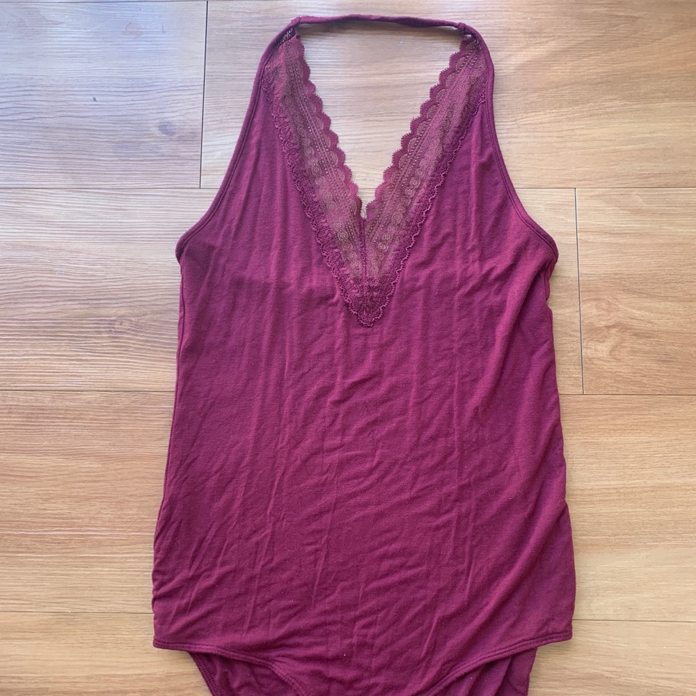 Lace bodysuit, worn once SIZE MEDIUM